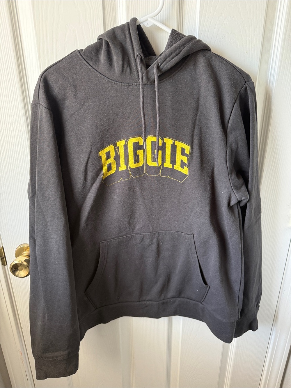 Old Navy Gray Pullover Hoodie with Drawstrings
